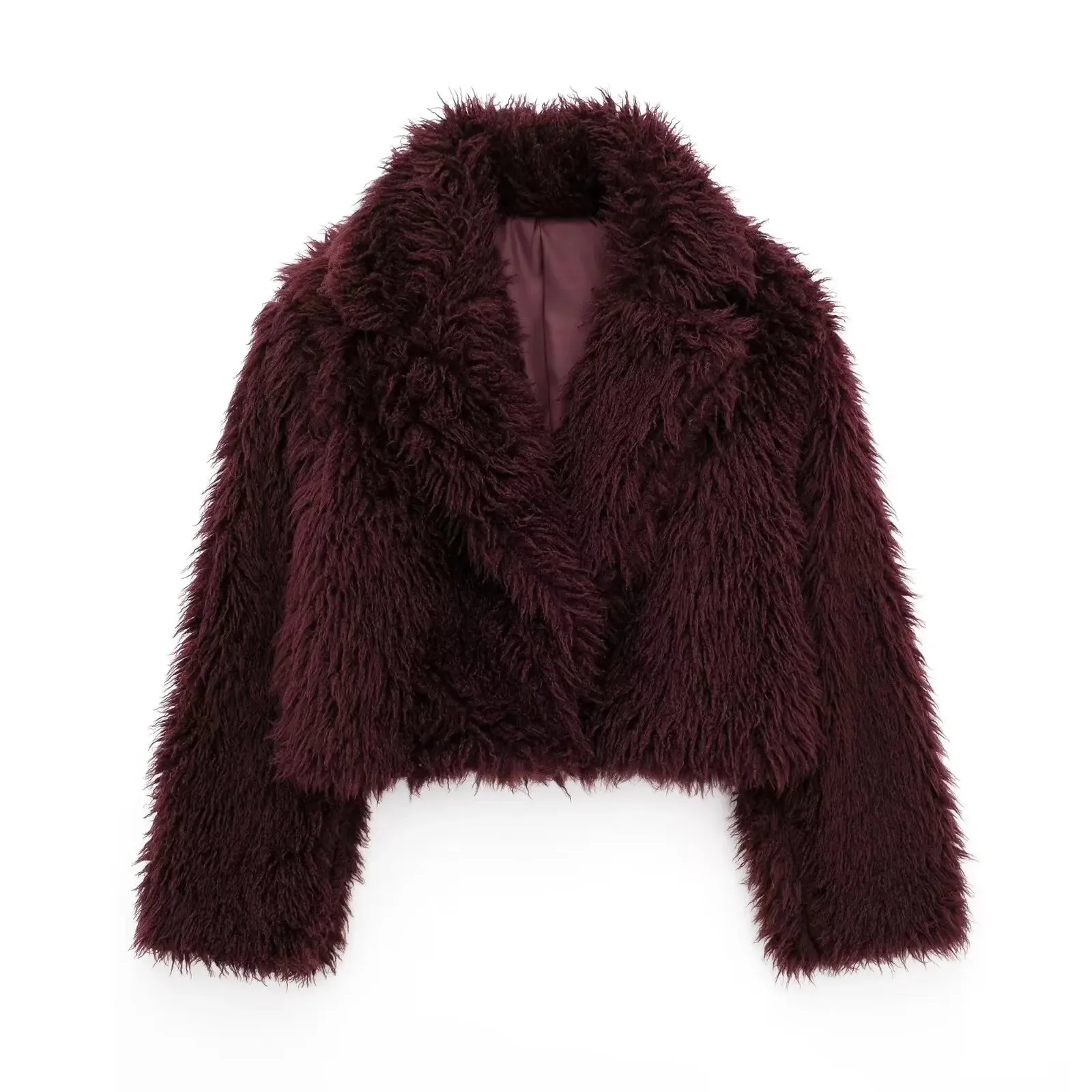 2024 New Autum Women's European and American Style Fashionable Casual Lapel Short Outwear Street Style High-end Loose Top