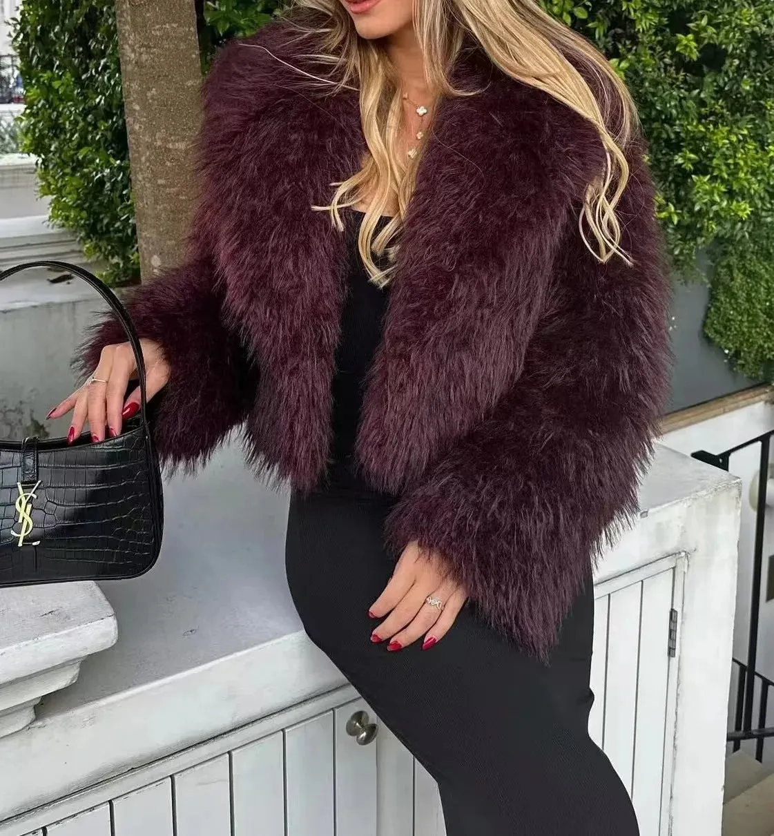 2024 New Autum Women's European and American Style Fashionable Casual Lapel Short Outwear Street Style High-end Loose Top