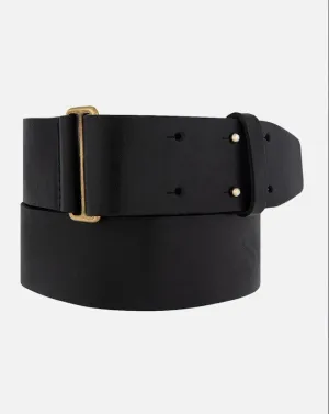 35061 Pyramid studded belyt-black : l