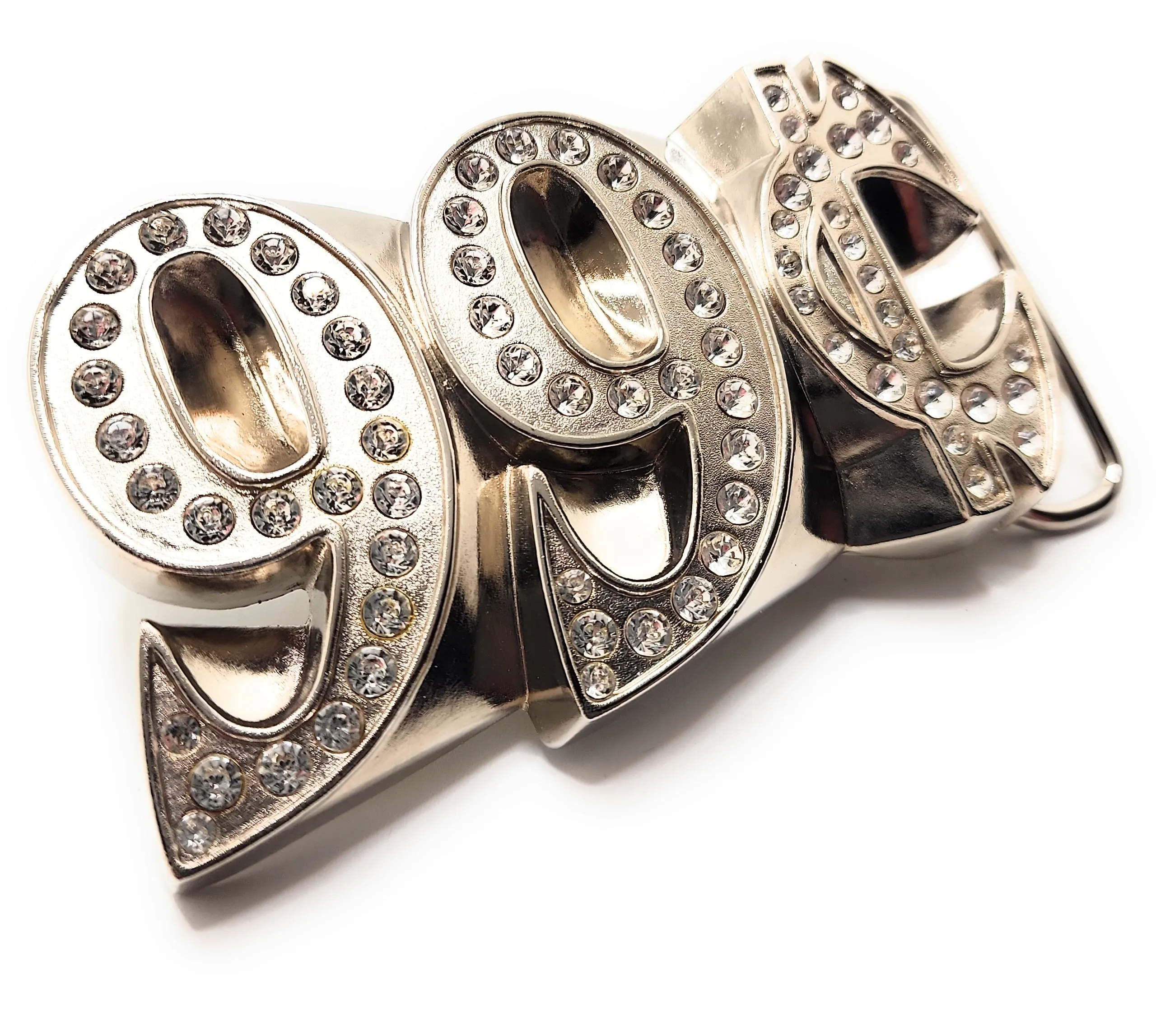 99¢ Rhinestone Belt Buckle Funny
