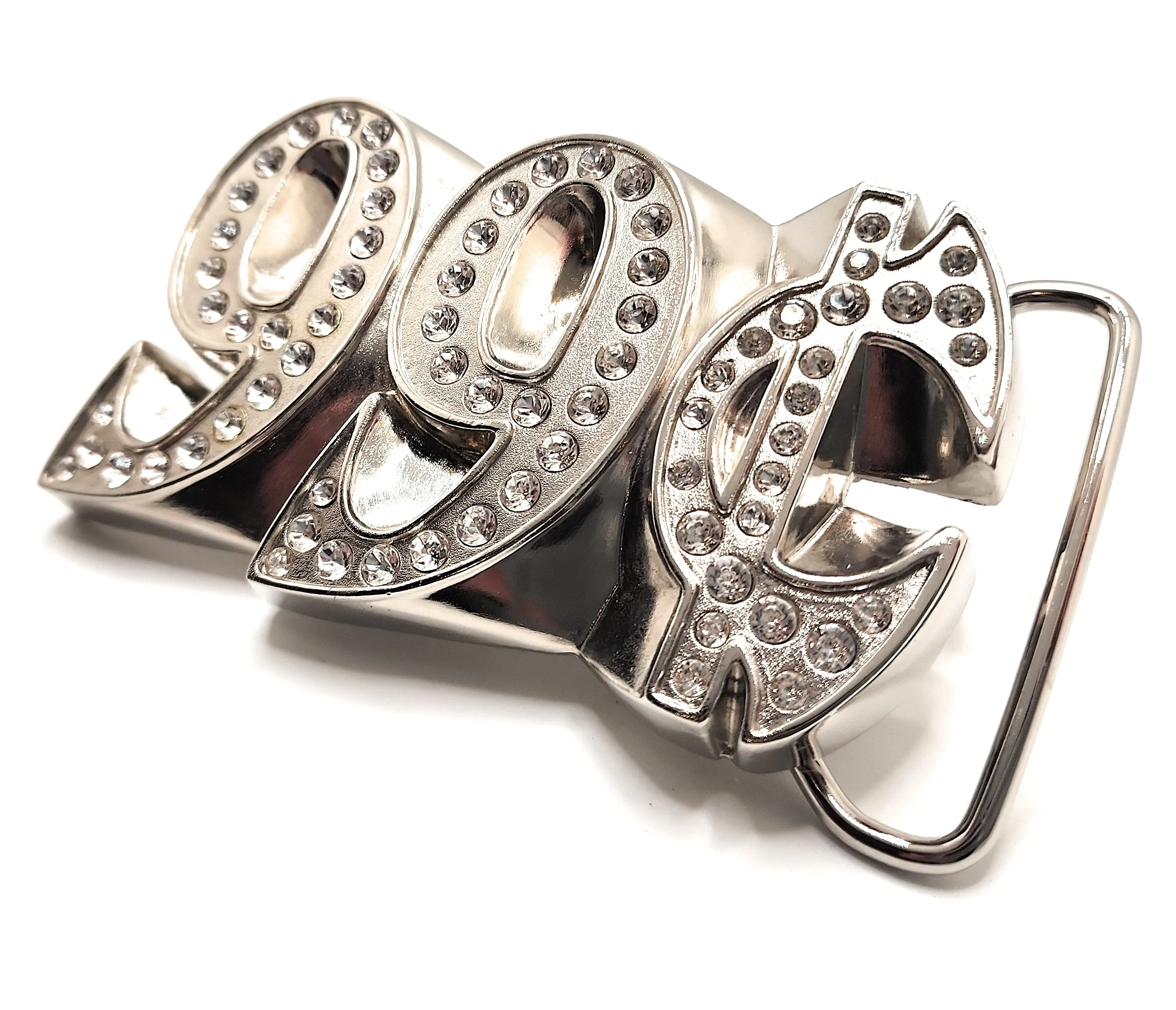 99¢ Rhinestone Belt Buckle Funny