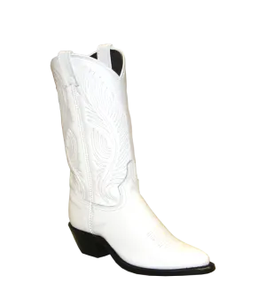 Abilene Women's White Dress Boot