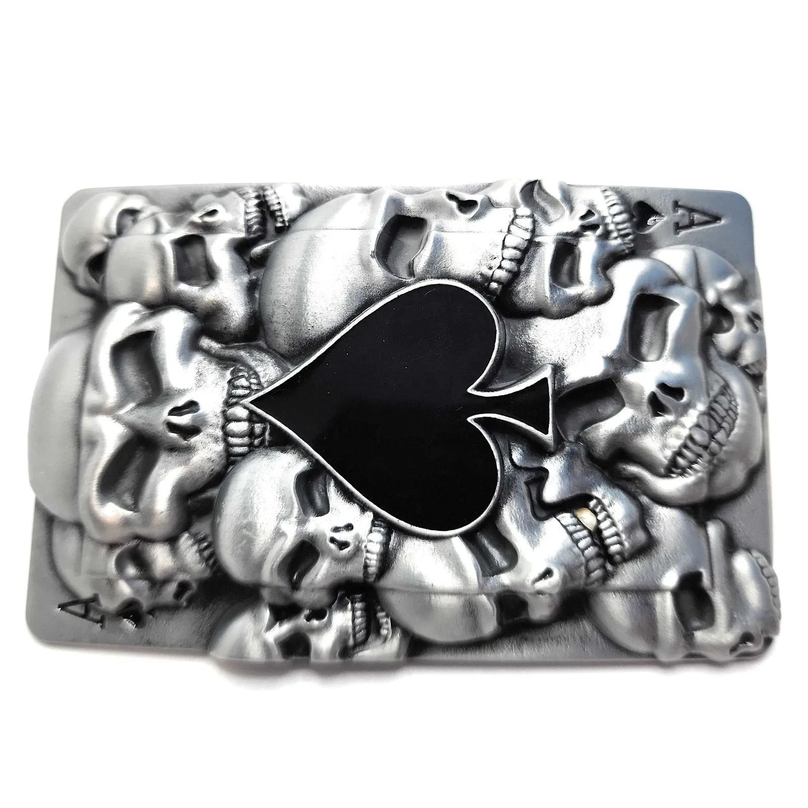 Ace of Skulls Pyramid Studded Leather Belt
