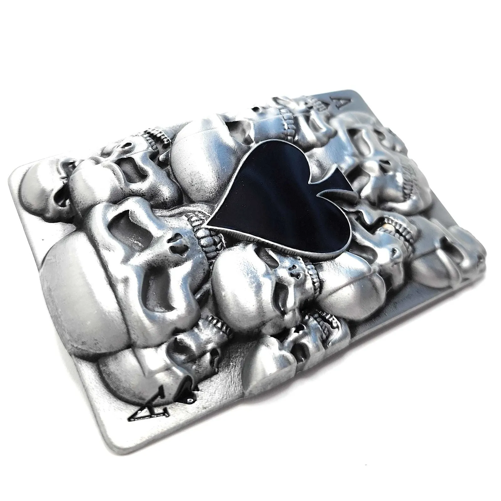 Ace of Skulls Pyramid Studded Leather Belt