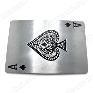Ace of Spades Belt Buckle