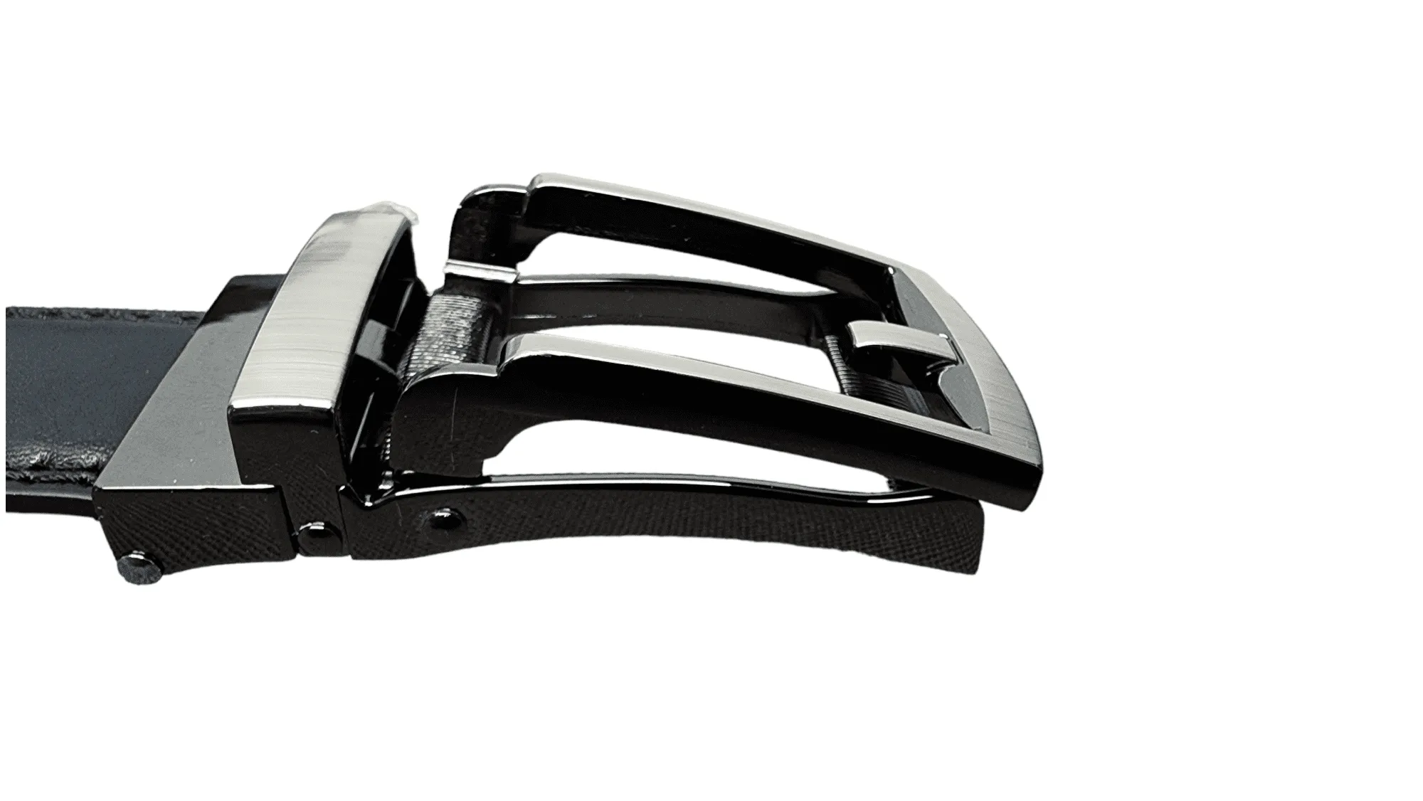 Adjustable Black Formal Dress Belt Fits - 28" to 44" Waist Size