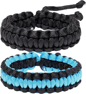 Adjustable Handmade Survival Bracelets for Women by Xfoxstal
