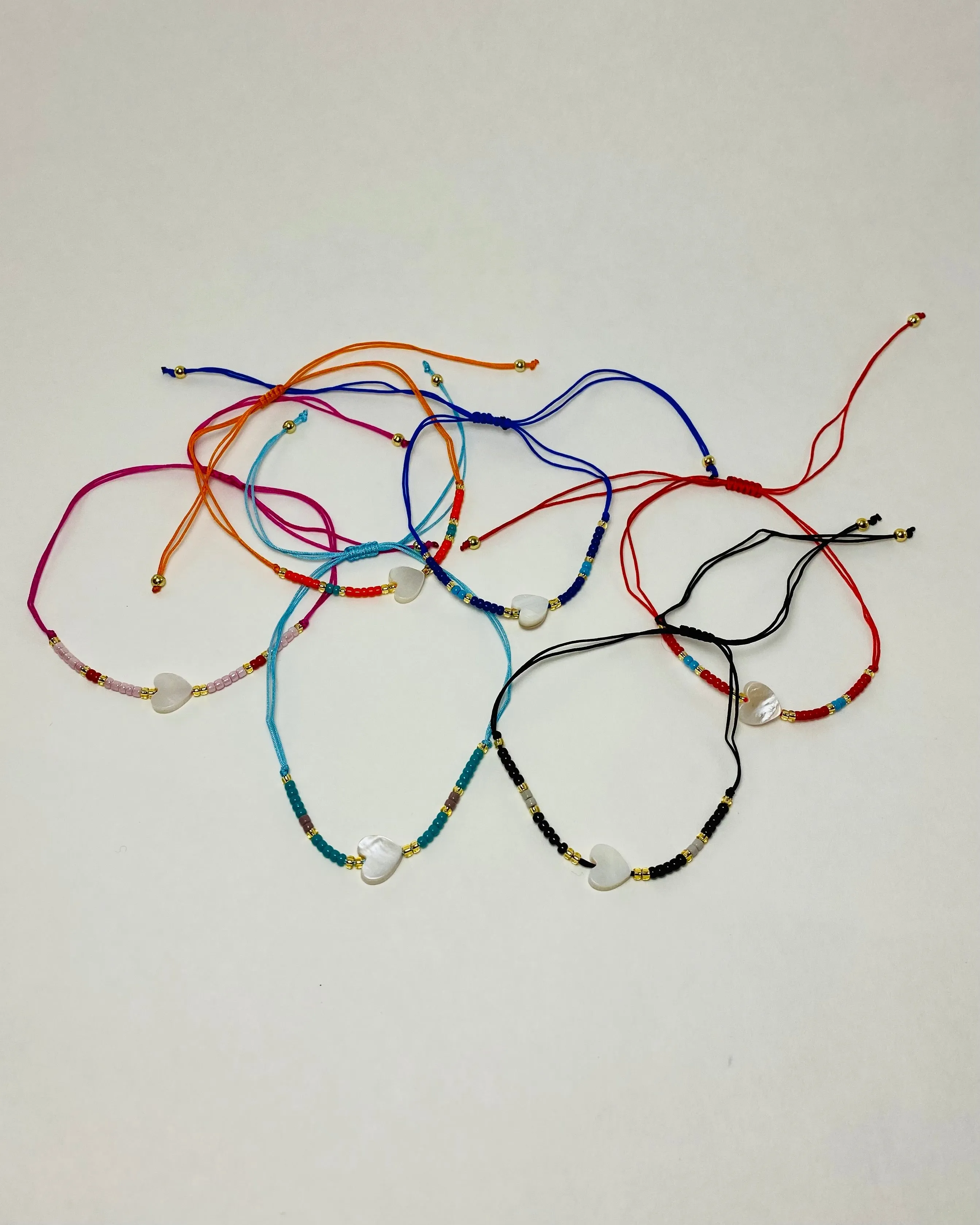 Adjustable Heart Bracelet