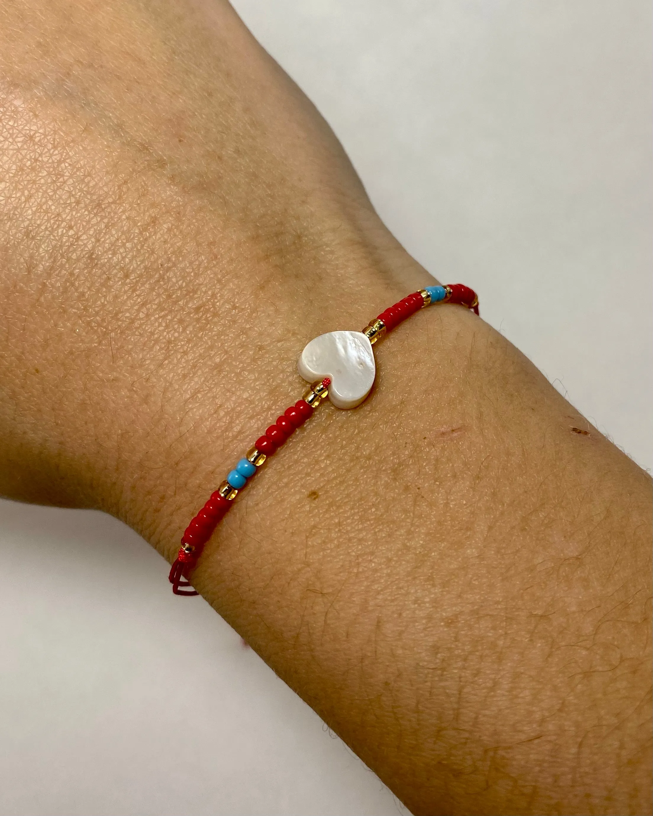 Adjustable Heart Bracelet