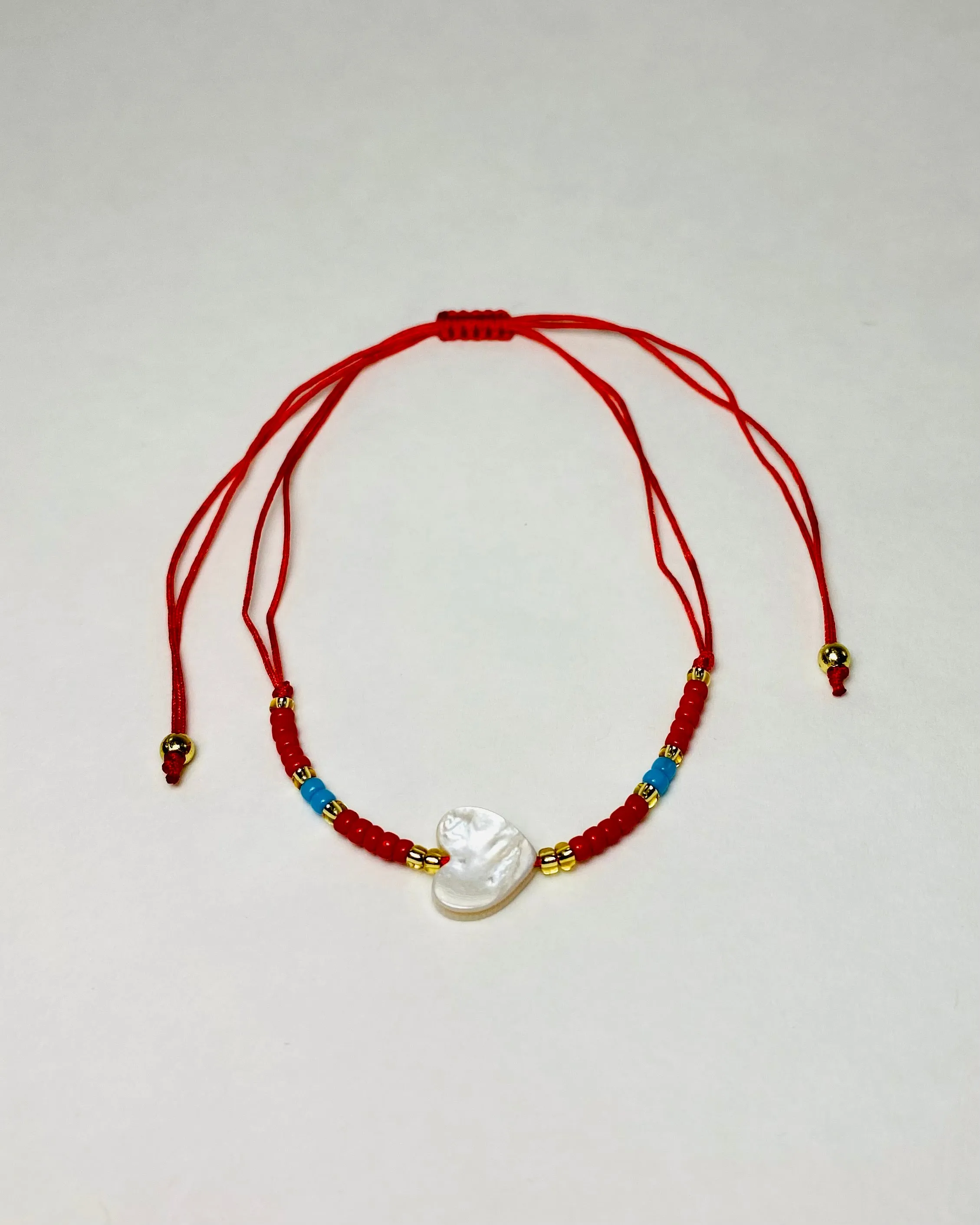 Adjustable Heart Bracelet