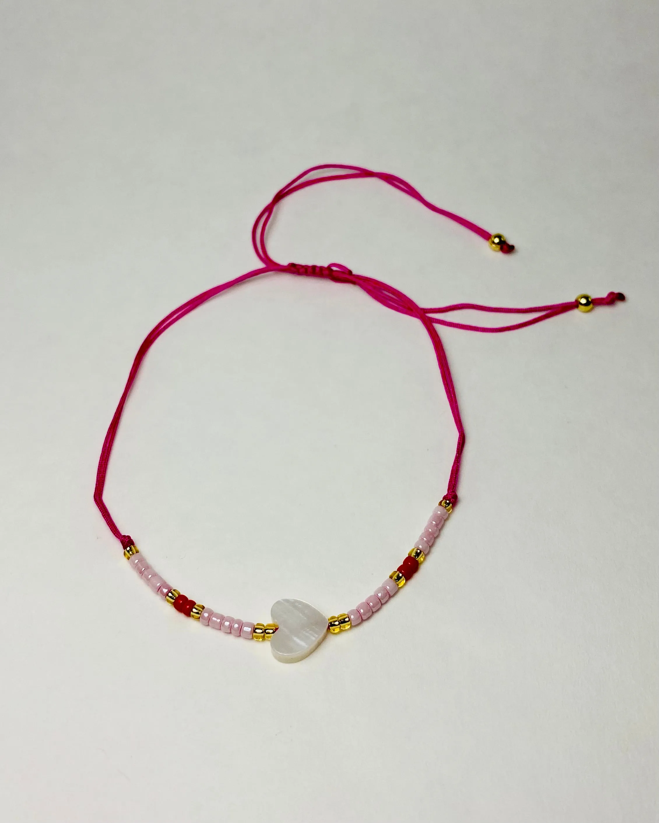 Adjustable Heart Bracelet