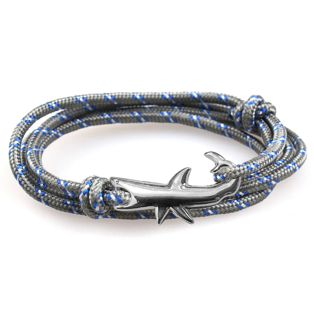 Adjustable Scuba Shark Bracelets - Multiple Colours