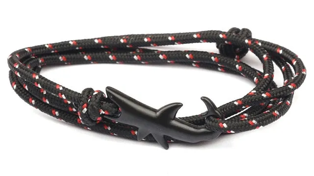 Adjustable Scuba Shark Bracelets - Multiple Colours