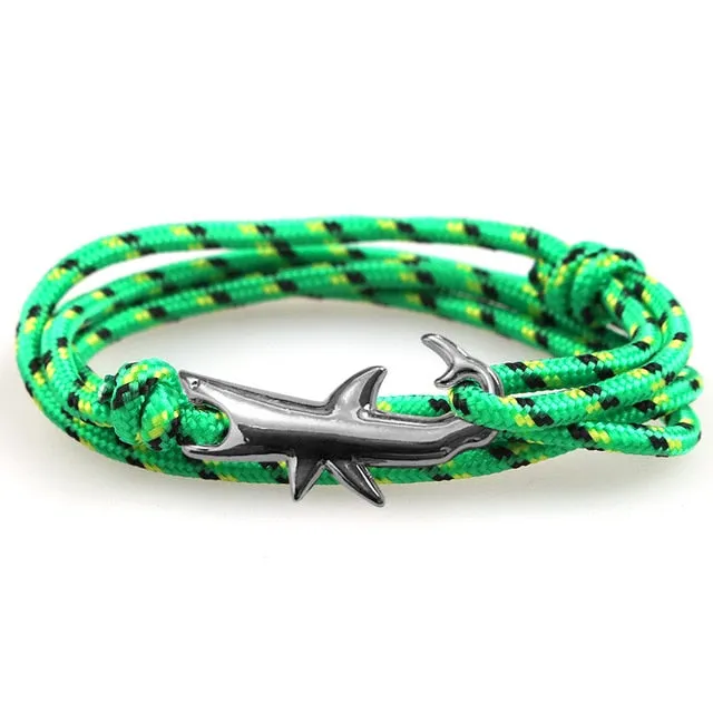 Adjustable Scuba Shark Bracelets - Multiple Colours