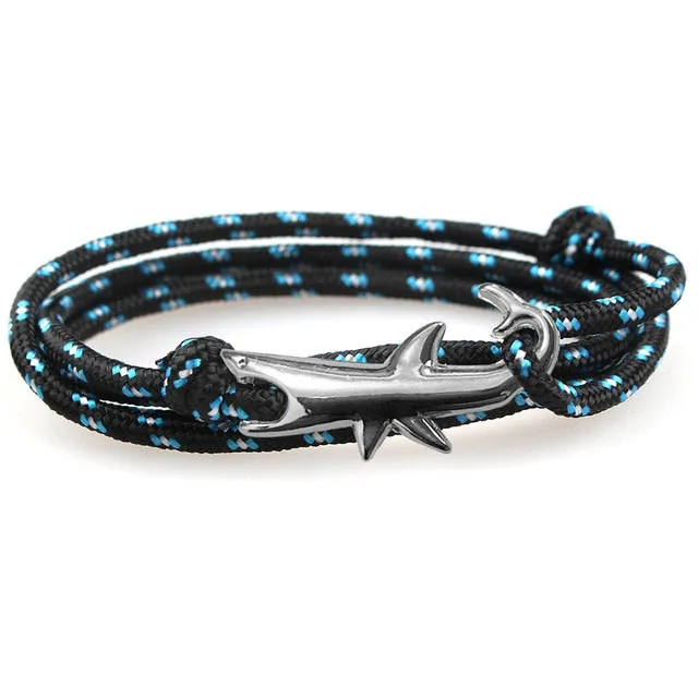 Adjustable Scuba Shark Bracelets - Multiple Colours
