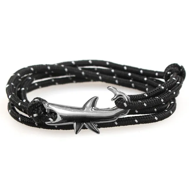 Adjustable Scuba Shark Bracelets - Multiple Colours