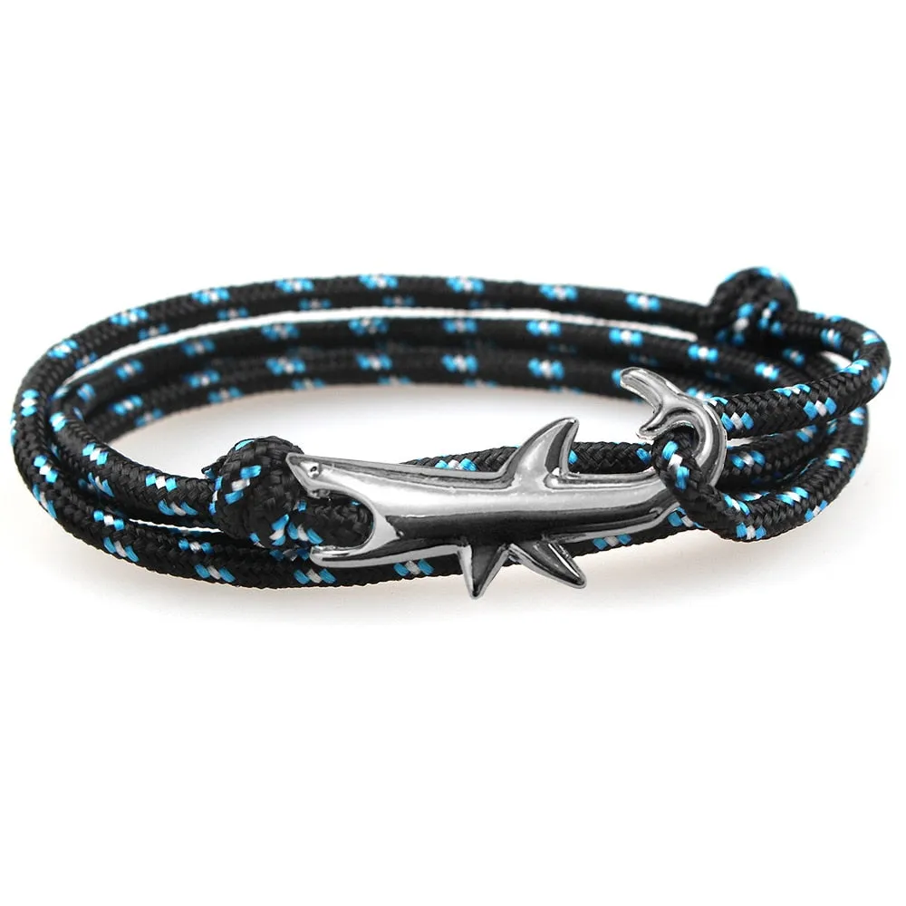 Adjustable Scuba Shark Bracelets - Multiple Colours