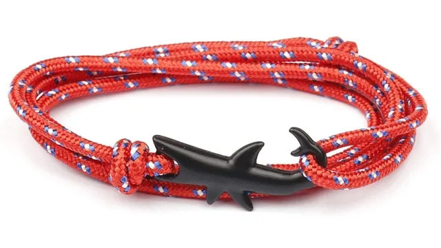 Adjustable Scuba Shark Bracelets - Multiple Colours