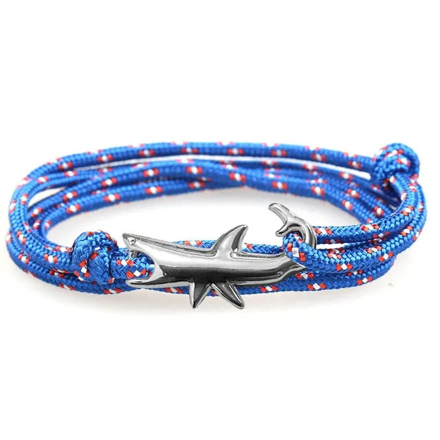 Adjustable Scuba Shark Bracelets - Multiple Colours