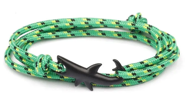 Adjustable Scuba Shark Bracelets - Multiple Colours