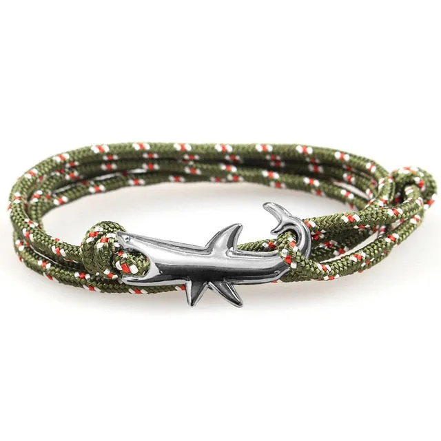 Adjustable Scuba Shark Bracelets - Multiple Colours