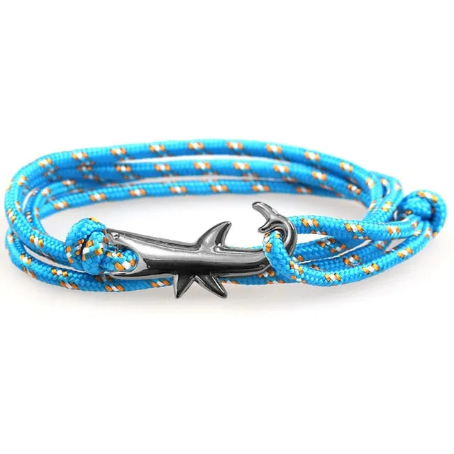 Adjustable Scuba Shark Bracelets - Multiple Colours