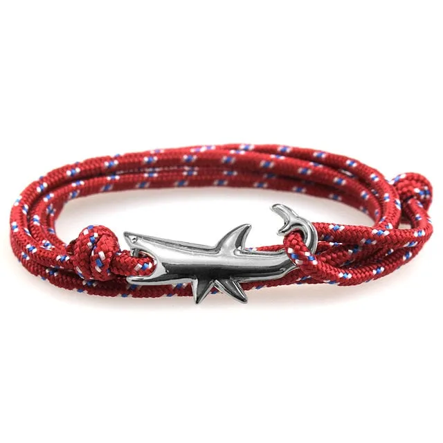 Adjustable Scuba Shark Bracelets - Multiple Colours