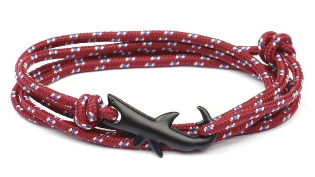Adjustable Scuba Shark Bracelets - Multiple Colours