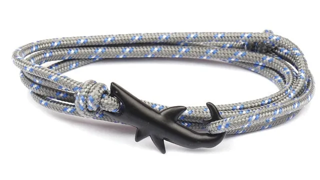 Adjustable Scuba Shark Bracelets - Multiple Colours