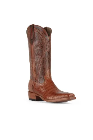 Allens Brand - James - Cutter Toe - Cognac Caiman