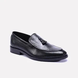 Apex Black Dress Tassel Loafers 0111187