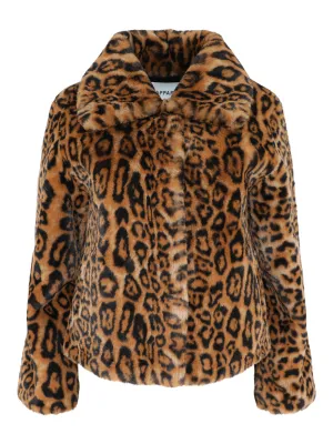 Apparis Elis Leopard Coat