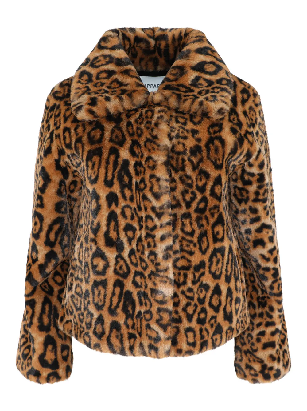 Apparis Elis Leopard Coat