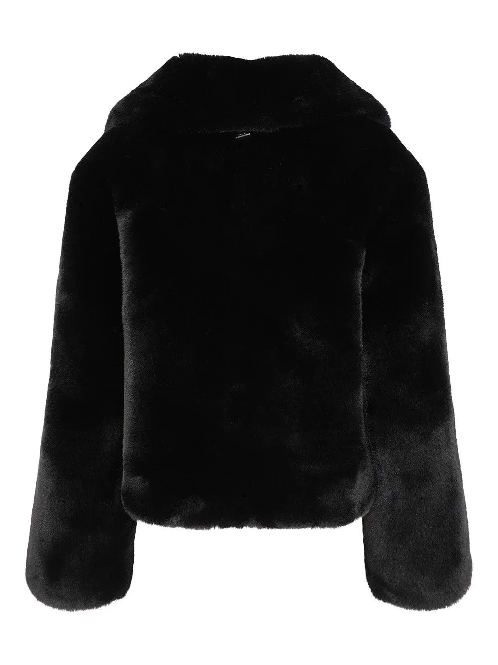 Apparis Miller Short Coat in Noir