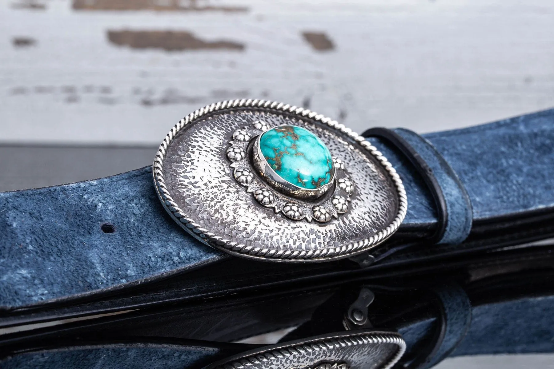 AQR50 Turquoise Trophy Buckle