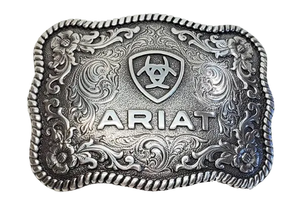Ariat Logo Western Buckle - Fit's up to 2" belts!