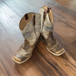 Ariat Patriot Western Boots Youth Size 13