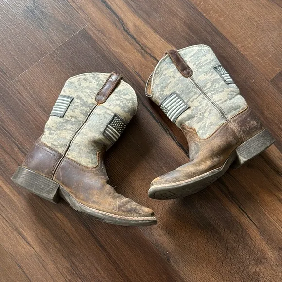Ariat Patriot Western Boots Youth Size 13