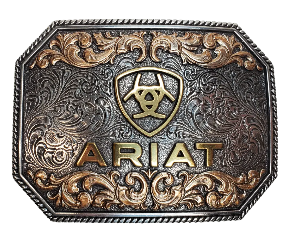 Ariat Tri-Color Western Buckle