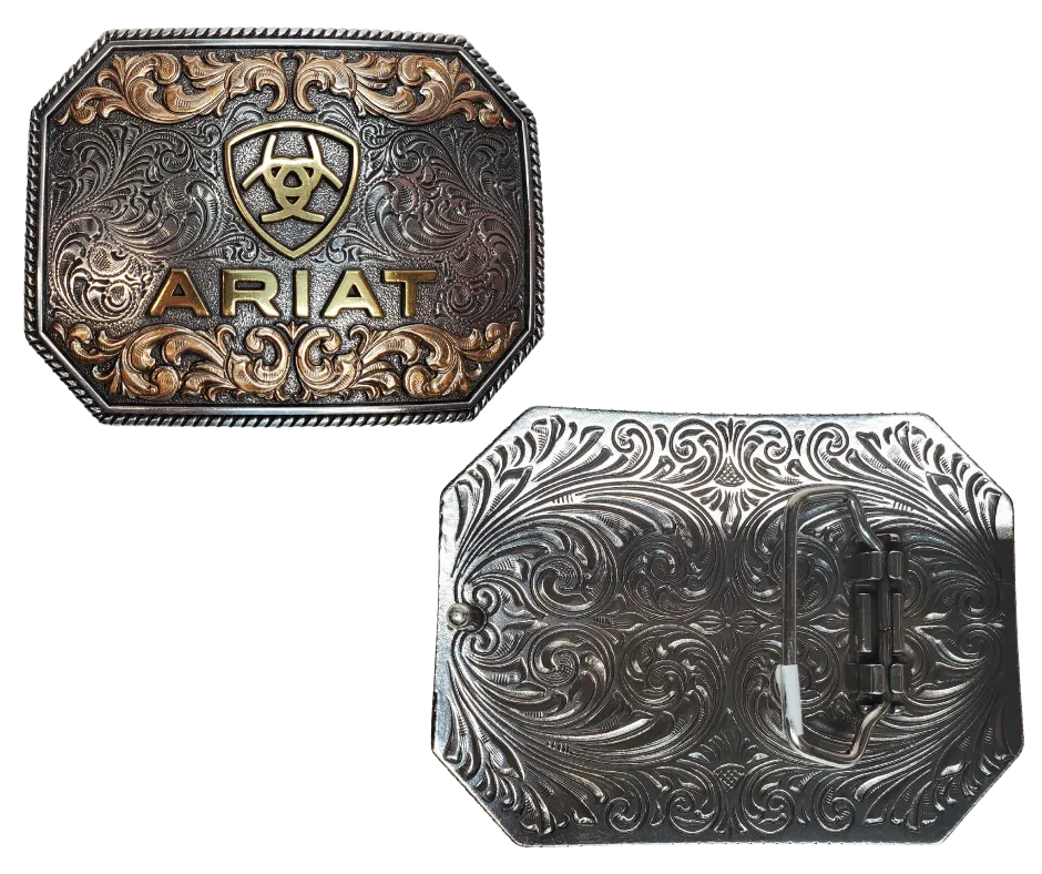 Ariat Tri-Color Western Buckle