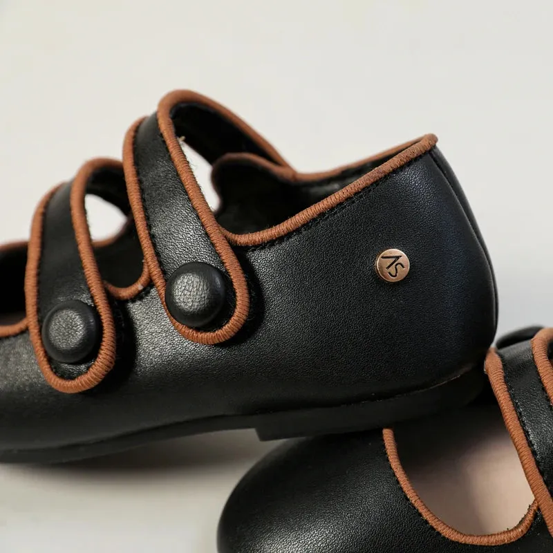 AS New Kids Shoes Children Leather Shoes Baby Girls Shoes Toddler