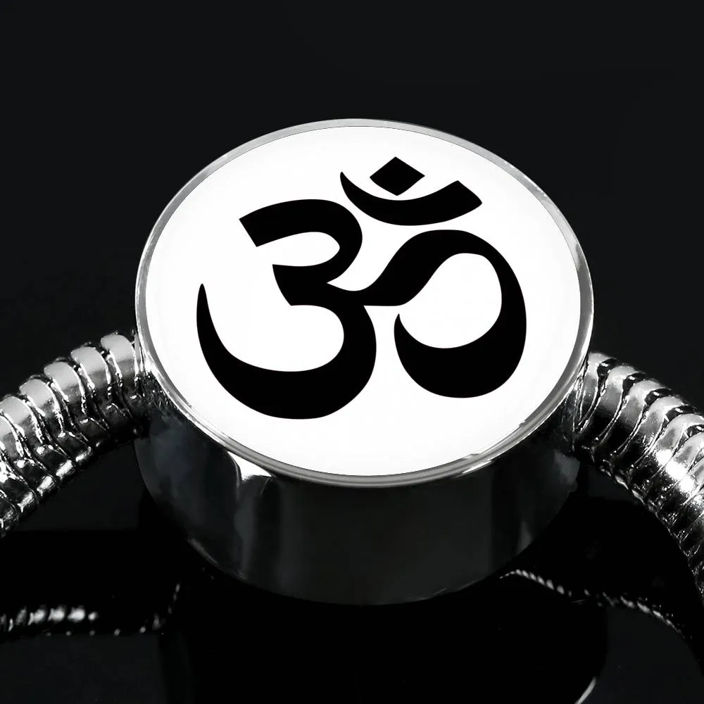 Aum Charm & Bracelet