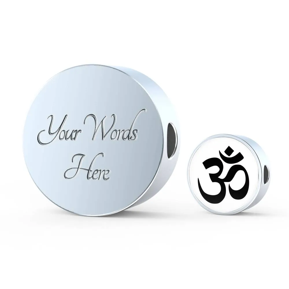 Aum Charm & Bracelet