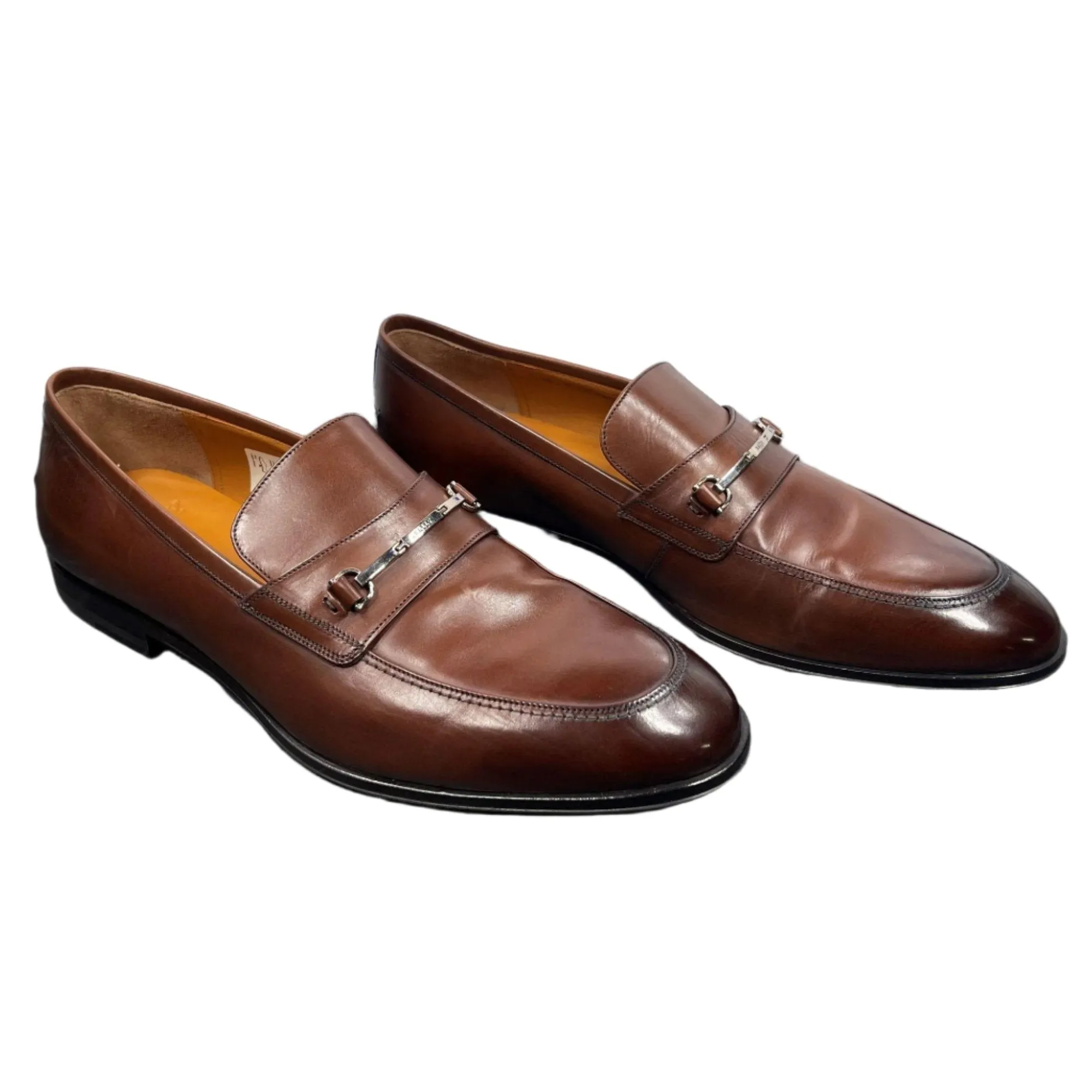 Bally Mens Werton Coconut Leather Loafers