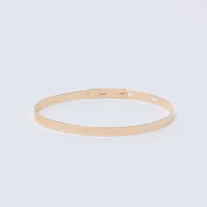 BANGLE CRAZY BITCH - GOLD