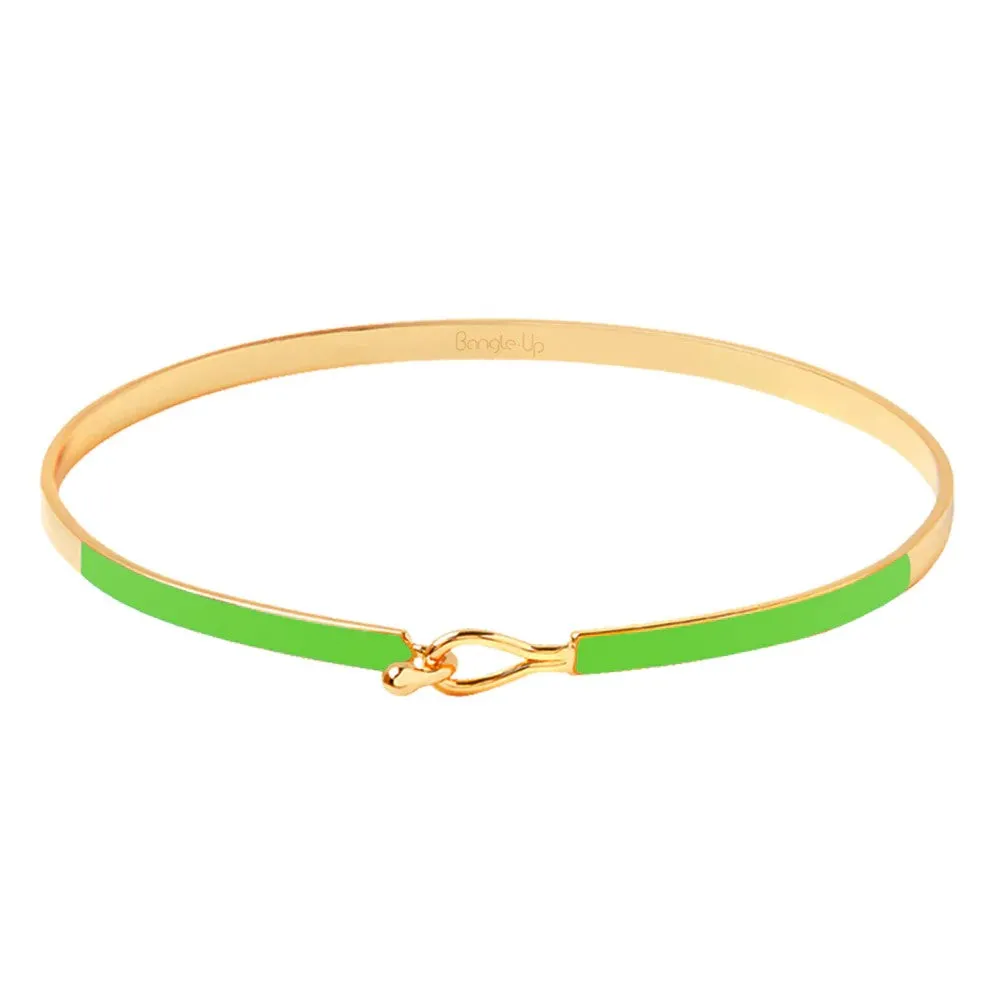 BANGLE UP - LILY granny green bracelet