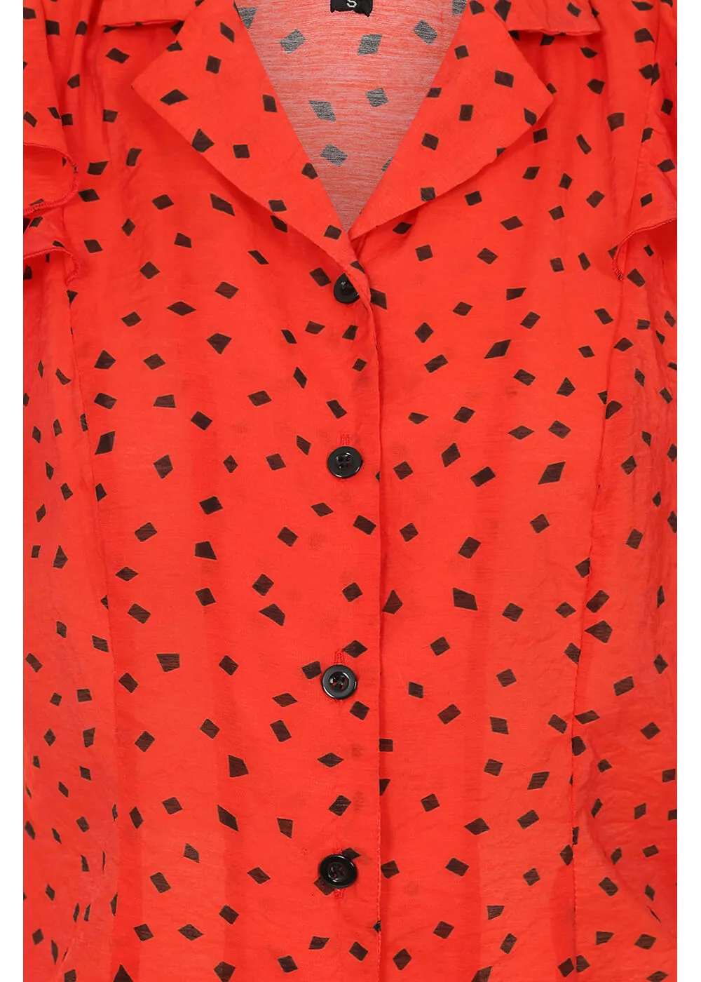 Banned Ruby Blouse Red