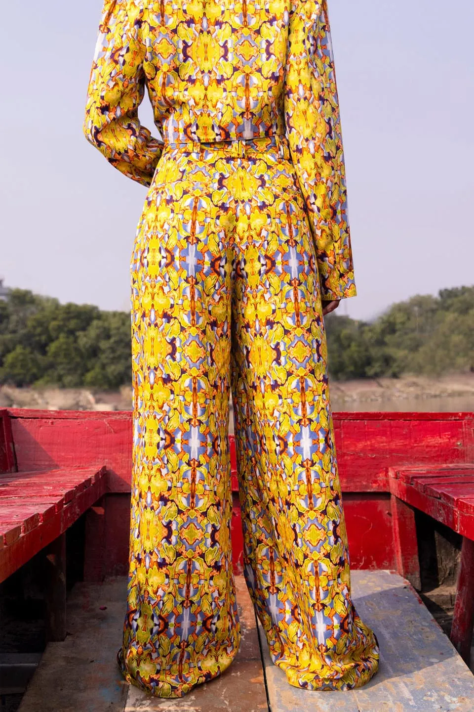Baroque Co-Ord Set Ii      (Baroque Cropped Blazer   Baroque Trousers)