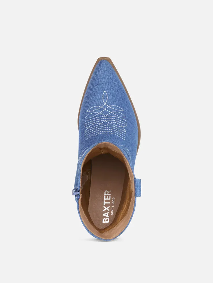Baxter Ada Boots Denim Blue
