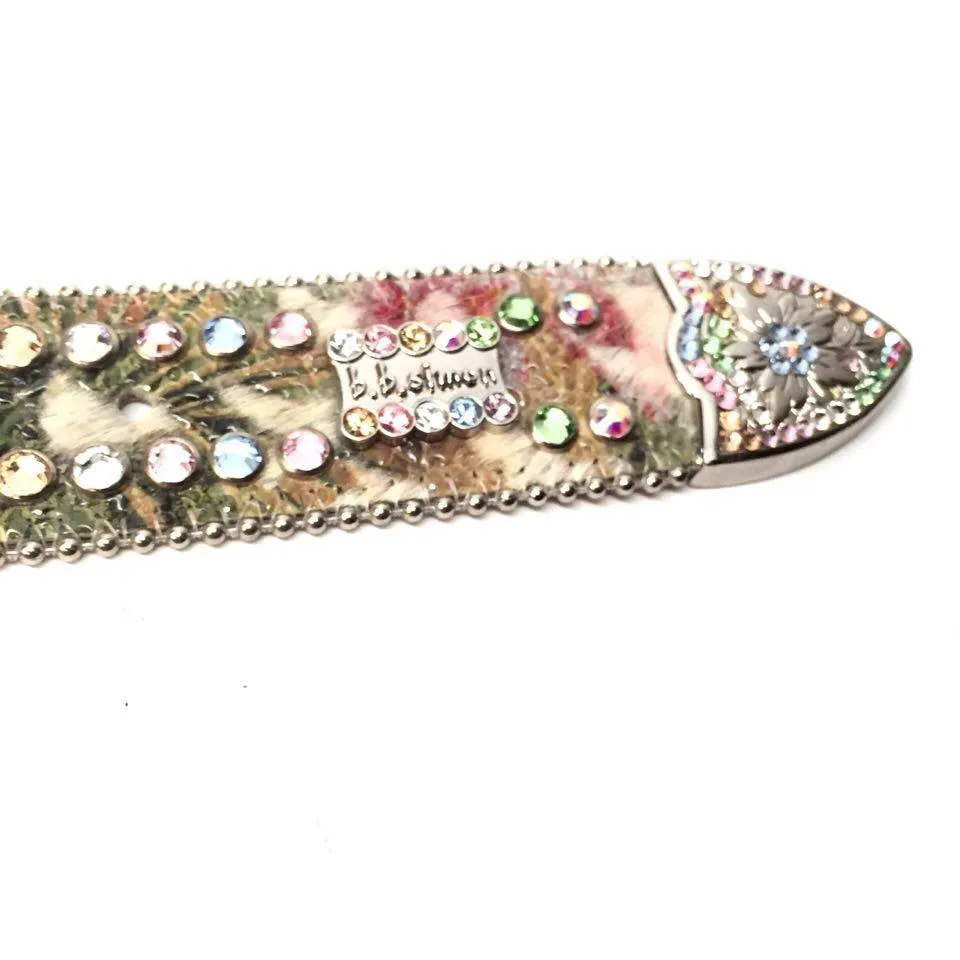 b.b. Simon Royal Pony Cross Crystal Belt